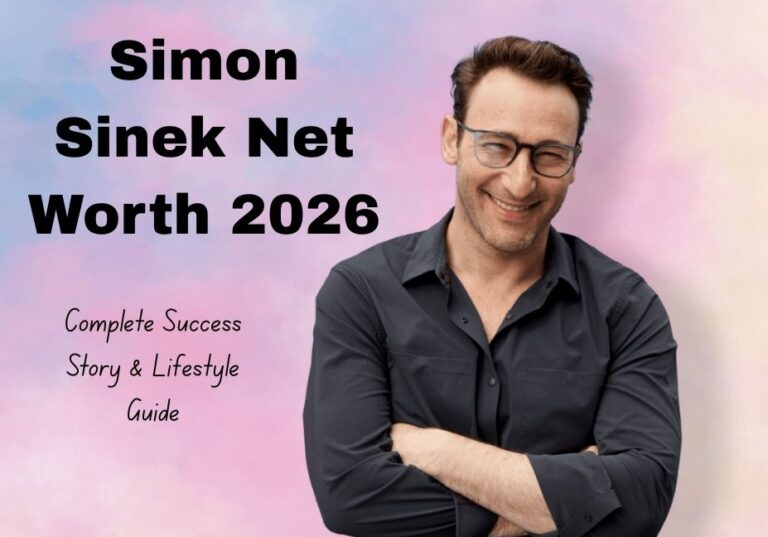 Simon Sinek Net Worth highlighting his earnings from books, leadership talks, consulting, and global speaking events