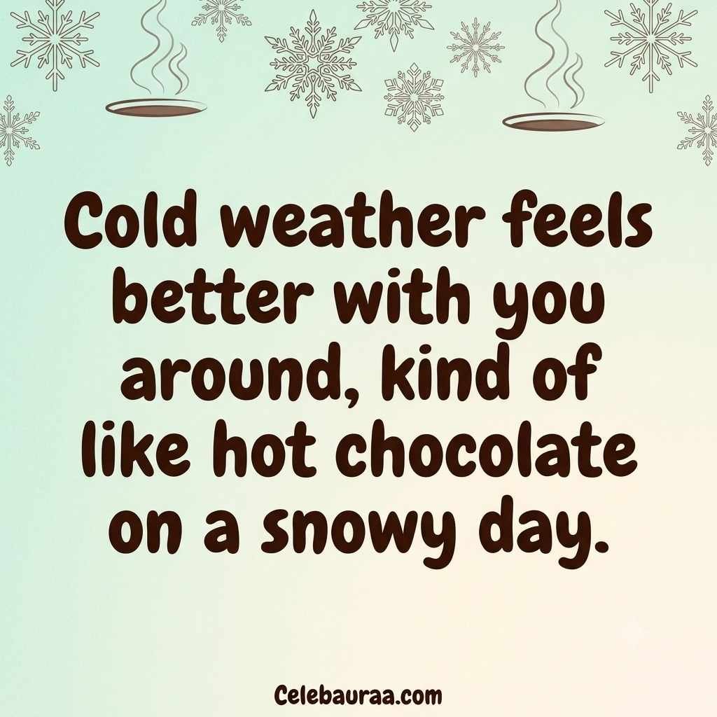 A romantic, Valentine's Day style square image. A soft red and maroon gradient background with glowing heart outlines and light chocolate texture overlay. Bold white centered text: "Holding your hand feels warmer and softer than any chocolate could ever be."