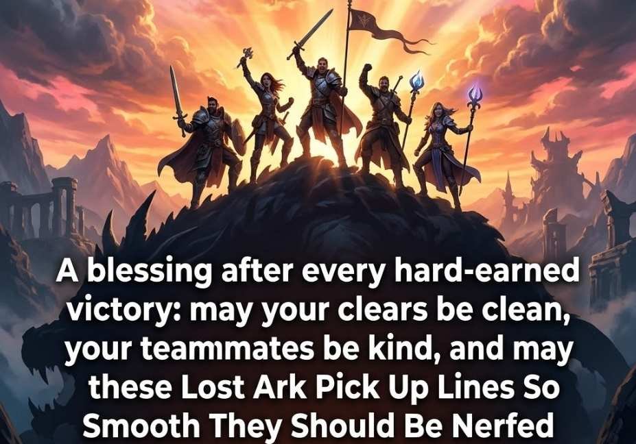 Lost Ark Pick Up Lines So Smooth They Should Be Nerfed raid victory blessing at epic sunrise triumph