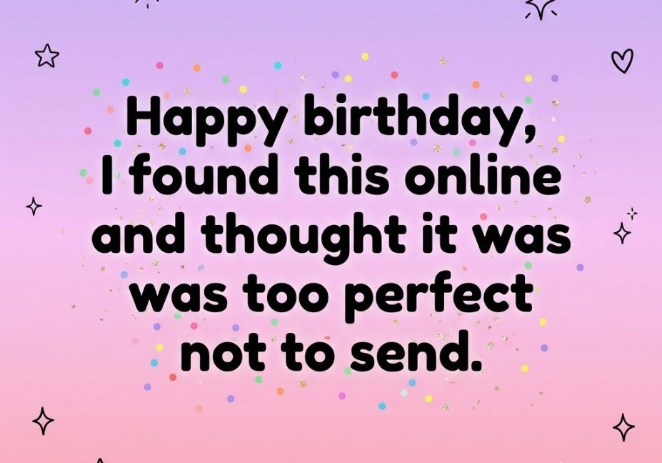 Trending Reddit birthday pick up lines for crush card with a cute purple pink aesthetic design