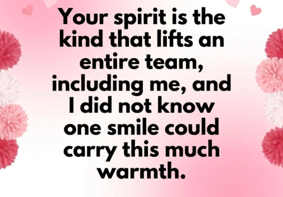 Cheerleading Pick Up Lines: Cheesy or Genius? – team spirit quote with pink pom-poms and hearts