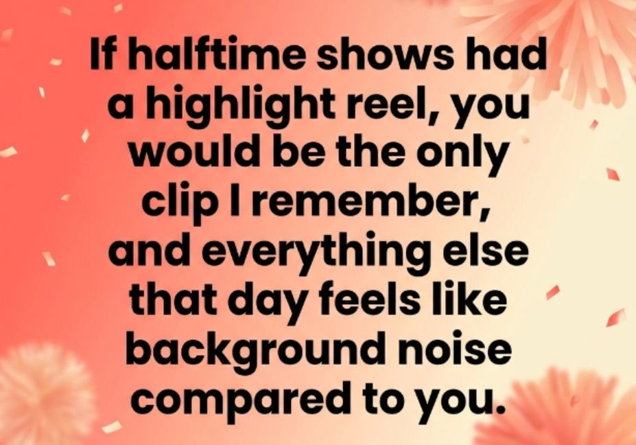 Cheerleading Pick Up Lines: Cheesy or Genius? – halftime show quote on coral pom-pom background
