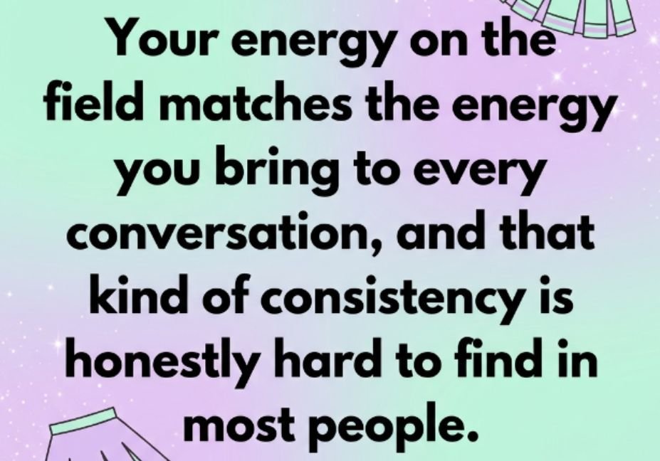 Cheerleading Pick Up Lines: Cheesy or Genius? – field energy quote with mint cheer skirt illustration
