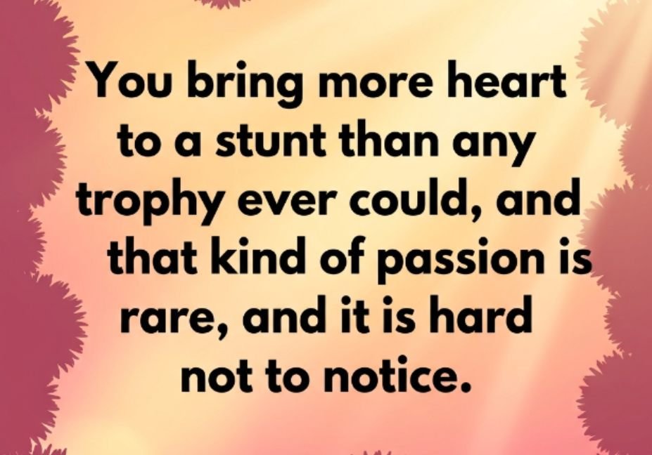 Cheerleading Pick Up Lines: Cheesy or Genius? – stunt and trophy quote on warm pink pom-pom background