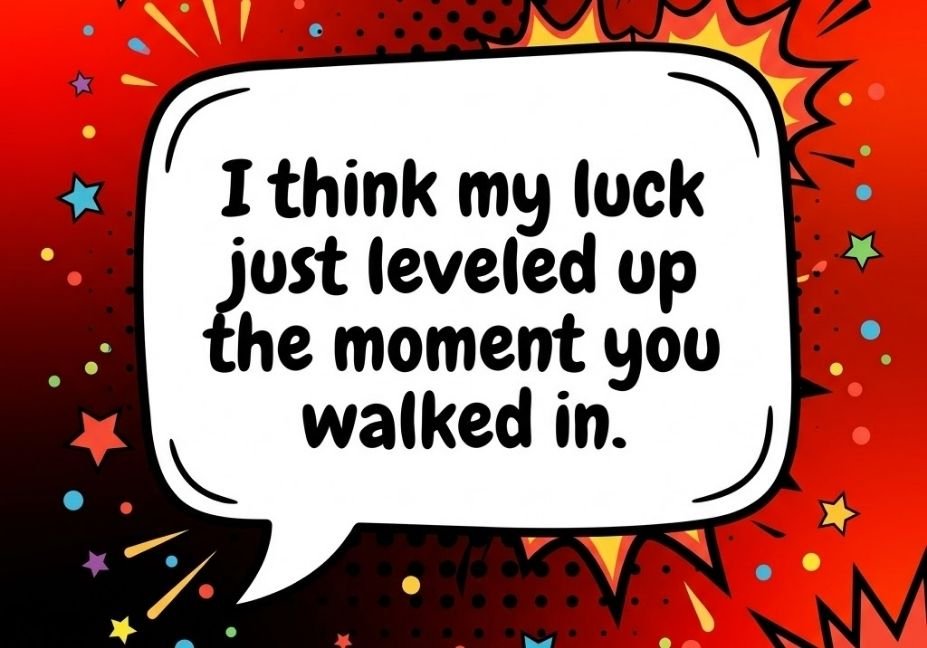 Deadpool pickup lines Marvel universe quote, red black striped comic background image