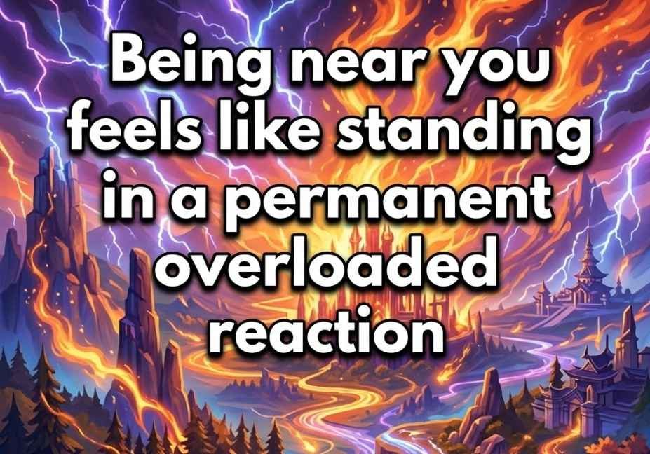 Genshin pickup lines quote about feeling like a permanent overloaded reaction